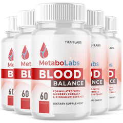 (5 Pack) Metabo Labs Advanced Blood Support Supplement MetaboLabs 300 Capsules