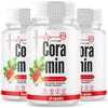 Image of (3 Pack) Coramin Pills Advanced Blood Support Supplement Cora Min 180 Capsules