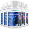 Image of (5 Pack) Nervease+ Nootropic Nerve Support Supplement Nerve Ease+ 300 Capsules
