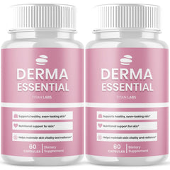 (2 Pack) Derma Essential Probiotics Advanced Healthy Skin Support 120 Capsules