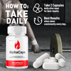 Image of (3 Pack) Alpha Caps Advanced Male Pill Formula AlphaCaps Supplement 180 Capsules