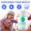 Image of (3 Pack) Sciatic Pro Plus Advanced Nerve Health Support Supplement 180 Capsules