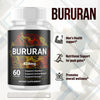 Image of (2 Pack) Bururan Male Support Supplement Advanced Formula Buru Ran 120 Capsules