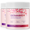 Image of Dermabrew Powder Support For Weight Management & Fitness 60 Servings (2 Pack)