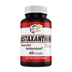 Astaxanthin Powerful Antioxidant Support 5mg 60 Capsules