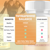 Image of (3 Pack) Thyrafemme Balance Advanced Formula Thyra Femme Supplement 180 Capsules