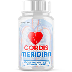 (1 Pack) Cordis Meridian Advanced Blood Support Vitamin CordisMeridian 60 Capsules