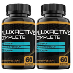 2-Pack Fluxactive Complete For Prostate Health Supplement Pills (120 Capsules)