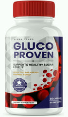 (1 Bottle) Gluco Proven 60 Capsules - Gluco Proven Advanced Formula Supplement