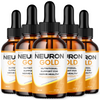 Image of (5 Pack) Neuron Gold Drops Advanced Brain Health Support, NeuronGold 150 Serving