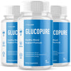 Image of (3 Pack) Glucopure Advanced Blood Health Support Supplement Gluco Pure 180 Capsules