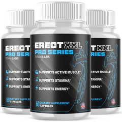(3 Pack) Erect XXL Advanced Male Health Support Supplement ErectXXL 180 Capsules
