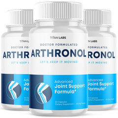(3 Pack) Arthronol Joint Support Advanced Formula Supplement Arthro Nol 180 Caps