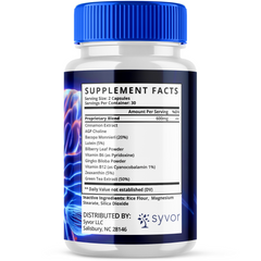 Memory Lift Brain Maximum Support Supplement Pills Advanced Formula (2 Pack 120 Capsules