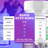 Image of (2 Pack) Rapid Keto Burn Advanced Formula Energy & Fitness Supplement 120 Capsules