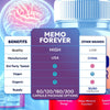 Image of (5 Pack) Memo Forever Nootropic Natural Brain Supplement MemoForever 300 Capsule
