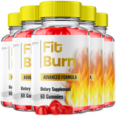 Fit Burn Keto ACV Gummies 1000MG (5 Pack - 300 Gummies)