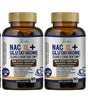 Image of N-Acetyl L-Cysteine ( NAC) 180 CAPS Gluten free 3120Mg 2 bottles Non GMO 180 capsules