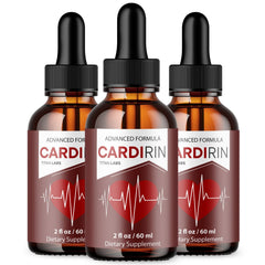(3 Pack) Cardirin Blood Support Drops Cardi Rin Vitamin Supplement 90 Servings