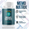 Image of (2 Pack) Memo Matrix Nootropic Natural Brain Supplement MemoMatrix 120 Capsules