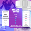 Image of (3 Pack) Magic Burn Advanced Energy & Fitness Supplement MagicBurn 180 Capsules