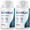 Image of (2 Pack) Nervolax Nootropic Natural Super Nerve Supplement Nervo Lax 120 Capsule