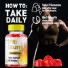 Image of Fit Burn Keto ACV Gummies 1000MG (5 Pack - 300 Gummies)