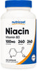 Image of Nutricost Niacin (Vitamin B3) 100mg, 240 Capsules