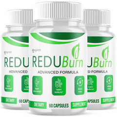 (3 Pack) Red U Burn Advanced Energy & Fitness Formula Vitamin Reduburn 180 Capsules