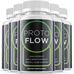 Proto Flow Supplement Pills - Protoflow Pills For Blood Flow Support - 5 Pack