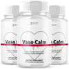 Image of (3 Pack) Vaso Calm Pills Advanced Blood Health Max Support VasoCalm 180 Capsules