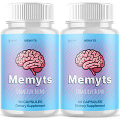 Memyts Nootropic All Natural Max Formula Brain Supplement (2 Pack - 120 Capsules)