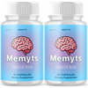 Image of Memyts Nootropic All Natural Max Formula Brain Supplement (2 Pack - 120 Capsules)