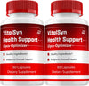 Image of (2 Pack) Vitalsyn Capsules – Vitalsin All Natural Blend Glycogen Support 120 Capsules