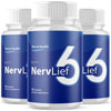 Image of (3 Pack) Nerv Lief 6 Nootropic Formula Natural NervLief6 Supplement 180 Capsules