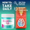 Image of (5 Pack) Neuro Max Powder All Natural Brain Support Formula NeuroMax 150 Serving
