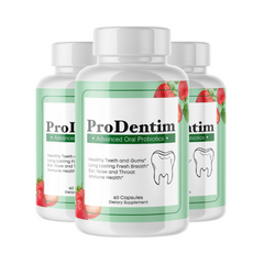 Prodentim for Gums and Teeth Health Prodentim Dental Formula (3 Pack - 180 Capsules)