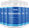 Image of Reawaken Brain Boost Supplement Memory Mindful Advanced Formula 300 Capsules 5 Pack