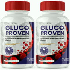 (2 Pack) Gluco Proven 120 Capsules - Gluco Proven Advanced Formula Supplement