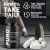Image of (3 Pack) Puro Pills for Men Advanced Max Formula Vitamin Supplement 180 Capsules