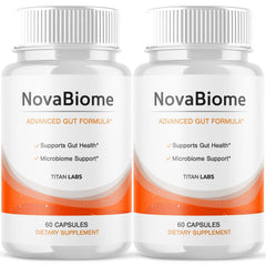 (2 Pack) NovaBiome Probiotic Gut Health & Digestive Function Nova Biom 120 Capsules