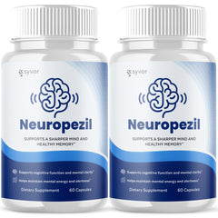 (2 Pack) Neuropezil Nootropic Formula Brain Supplement Neuro Pezil 120 Capsules
