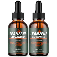 (2 Pack) Leanzene Drops Advanced Health & Fitness Formula Lean Zene 60 Servings