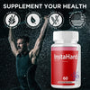 Image of (3 Pack) InstaHard Advanced Male Support Pill Insta Hard Supplement 180 Capsules
