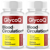 Image of (2 Pack) GlycoQ Blood Pills Advanced Support Glyco Q Fomula 120 Capsules