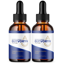 (2 Pack) Glyvoryn Blood Support Drops Glyvo Ryn Vitamin Supplement 60 Servings