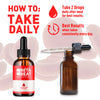 Image of (3 Pack) Beta Beat Blood Support Drops BetaBeat Vitamin Supplement 90 Servings