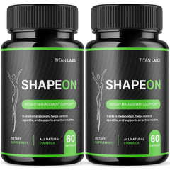 (2 Pack) Shape On Advanced Energy & Fitness Formula Supplement ShapeOn 120 Capsules