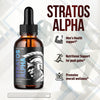 Image of (1 Pack) Stratos Alpha Male Support Drops Advanced StratosAlpha 30 Servings