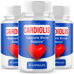 (3 Pack) Cardiolis Pill Advanced Blood Health Max Support Cardiolis 180 Capsules